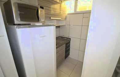 Imagem 5: Excelente quitinete com 1 quarto, cozinha, wc social, armários, área privativa 24m². Local