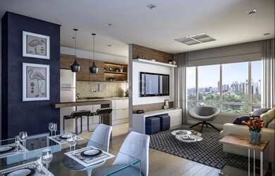 Imagem 3: Apartamento para Venda - 69.33m², 2 dormitórios, sendo 1 suites, 2 vagas - Bom Jesus