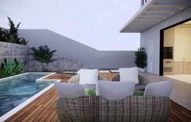 Imagem 4: Casa 3 Quartos sendo 1 Suíte Master Espaço Gourmet e Piscina Aquecida no Alphaville