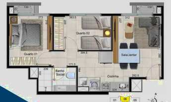 Imagem 5: Apartamento 2 e 3 quartos, lazer, próximo de tudo