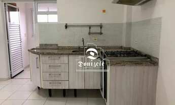 Imagem 2: Apartamento com 3 dormitórios para alugar, 78 m² por R$ 3.143,35/mês - Jardim - Santo Andr