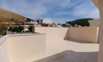 Imagem 3: )(- Linda cobertura duplex com 2 quartos amplo terraço descoberto e duas vagas em Recanto