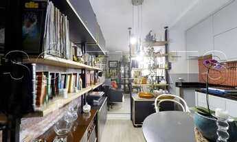 Imagem 2: Flat estilo Duplex disponível para locação contendo 57m², 1 dormitório e 1 vaga de garagem