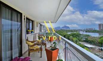 Imagem 7: LAC PREMIER - Cobertura com Vista livre para Lagoa, Mar, Reserva e Pedra da Gávea