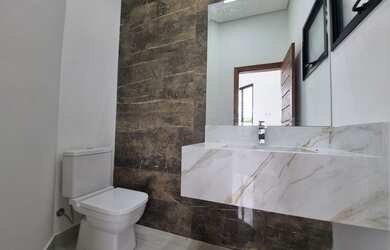 Imagem 4: Casa de condomínio térrea para venda tem 283 metros quadrados com 3 quartos