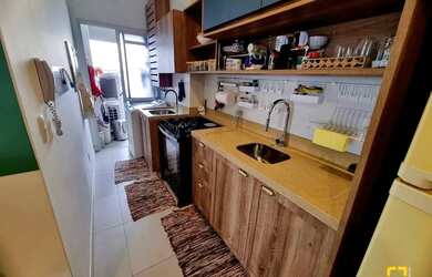 Imagem 5: Apto no Kobrasol 02 quartos com suite e garagem andar alto