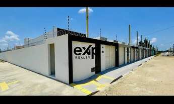 Imagem 3: Casa Nova com 2 quartos, 1 suite com Closet, Wc Social, Garagem, Jardiim, Quintal, no bair