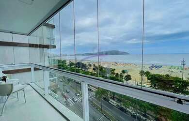 Imagem 3: Lindo apto 3 quartos 1 suíte, 127 M², frente mar no Gonzaga