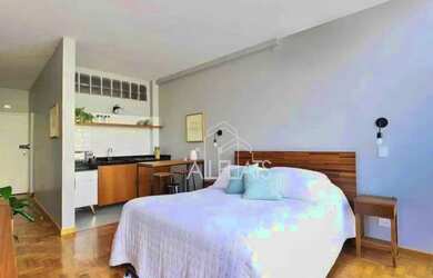 Imagem 4: Apartamento com 1 dormitório para alugar, 28 m² por R$ 3.422,00/mês - República - São Paul