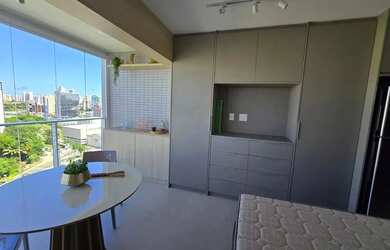 Imagem 3: Lindo studio decorado e mobiliado no URBAN caminho das arvores andar alto