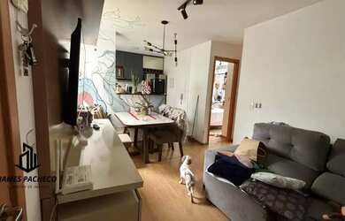 Imagem 3: Apartamento- 2 quartos, 44m², 1 vaga, porteira fechada- Solange Parque