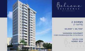 Imagem 3: Believe Residence - 64M² - suite- varanda gourmet c/ churrasqueira ecológica - 1 vaga