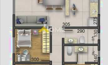 Imagem 2: Apartamento para Venda em Belo Horizonte, BARREIRO, 3 dormitórios, 1 suíte, 1 banheiro, 2