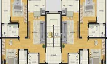 Imagem 2: Apartamento com 2 dormitórios à venda, 64 m² por R$ 230.000,00 - Santa Rita II - Pouso Ale