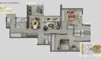 Imagem 4: Apartamento para Venda em Belo Horizonte, Savassi, 2 dormitórios, 2 suítes, 2 banheiros, 2