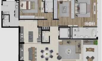 Imagem 5: COBERTURA com 3 dormitórios à venda por R$ 4.824.612,58 no bairro Cabral - CURITIBA / PR