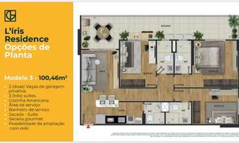 Imagem 4: Apartamento para venda tem 100 metros quadrados com 3 quartos em Batista Campos - Belém