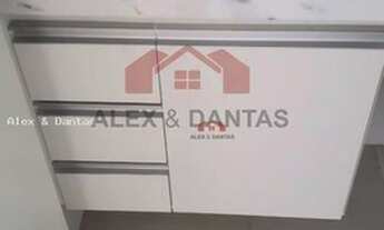 Imagem 7: Apartamento com 1 dormitório para alugar, 39 m² por R$ 1.400,00/mês - Nova Gerti - São Cae