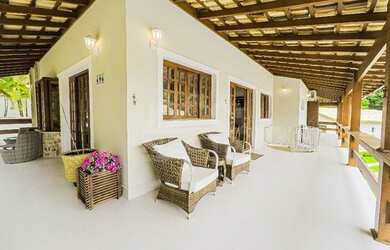 Imagem 3: CASA DE ALTO PADRÃO COM 825M² DE ÁREA CONSTRUÍDA, COM PISCINA COM CASCATA, COM 5 DORMITÓRI