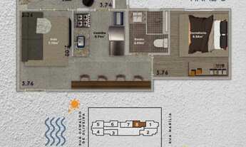 Imagem 5: APARTAMENTO BOQUEIRÃO - PRAIA GRANDE SP