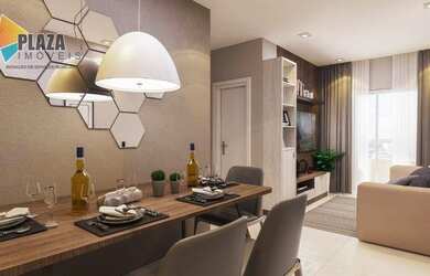 Imagem 4: Apartamento com 2 dormitórios à venda, 60 m² por R$ 356.700 - Boqueirão - Praia Grande/SP