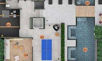 Imagem 5: Apartamento com 4 dormitórios à venda, 287 m² por R$ 2.443.783,00 - Plano Diretor Sul - Pa