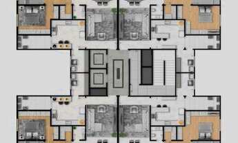 Imagem 7: Apartamento para Venda em Ponta Grossa, Estrela, 3 dormitórios, 1 suíte, 3 banheiros, 2 va