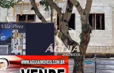 Imagem 2: Cobertura com 2 dormitórios à venda, 46 m² + 46 m² por R$ 370.000 - Vila Pires - Santo And