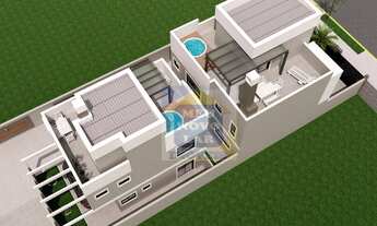 Imagem 4: Sobrado com 3 dormitórios à venda, 175 m² por R$ 1.024.520,00 - Água Verde - Curitiba/PR