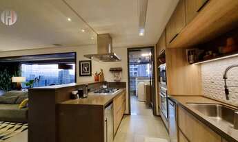 Imagem 6: Apartamento totalmente mobiliado com 3 suites para alugar, 131 m² por R$ 15.000/mês - Broo