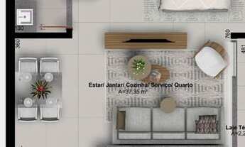 Imagem 4: Lux Oeste - Apartamento 1 quarto, sendo 1 suíte