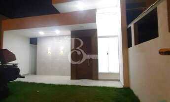 Imagem 3: Casa para venda possui 90 metros quadrados com 3 quartos sendo 1 suite, fachada contempor