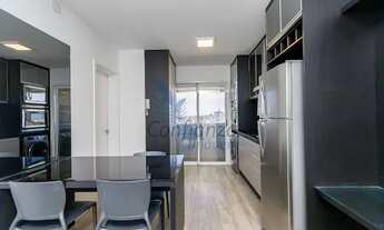 Imagem 2: Apartamento com 1 dormitório para alugar, 38 m² por R$ 2.997,40/mês - Centro Cívico - Curi