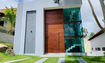 Imagem 2: Casa nova com 4 suítes, piscina e espaço gourmet Ref.GM-0368