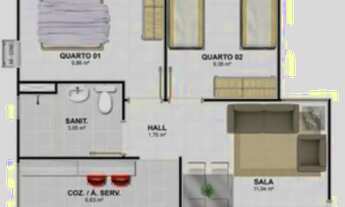 Imagem 2: Apartamento no Vinhedos térreo