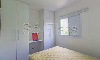 Imagem 6: Flat disponível para locação com 1 dormitório e 35m² mobiliado ao lado da PUC-SP. Consulte