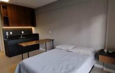 Imagem 7: Apartamento de 1 dormitório completamente mobiliado c/ taxas inclusas, interne e sacada Ce