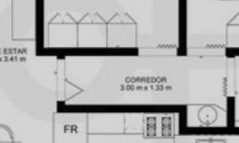 Imagem 2: Apartamento com sacada 51 m² com 2 quartos e 1 vaga - Vila Curuça