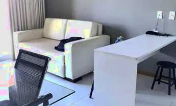 Imagem 7: Apartamento mobiliado, quarto e sala, varanda, vista mar em Rio Vermelho