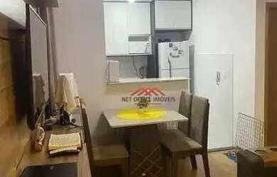 Imagem 3: Apartamento com 2 dormitórios à venda, 44 m² por R$ 195.000,00 - Jardim Santa Inês III - S