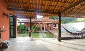 Imagem 2: LOGRAR IMÓVEIS vende ou aluga maravilhosa casa com 3 quartos e piscina com deck