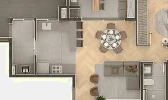 Imagem 5: COBERTURA com 2 dormitórios à venda por R$ 1.123.159,42 no bairro Água Verde - CURITIBA