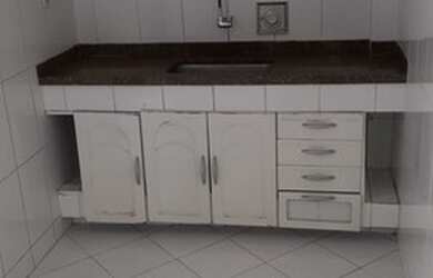 Imagem 3: Apartamento com 2 quartos e dependência de empregada completa com armários embutidos