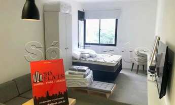 Imagem 5: Flat mobiliado com serviços, suíte com varanda e área de lazer completa no melhor bairro d