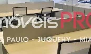 Imagem 3: Conjunto mobiliado na região da Berrini com 223m² em condomínio com boa apresentação corpo