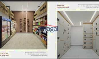 Imagem 7: IMPERDIVEL - Apto a ser entregue com piso,granito,ilha, envidraçamento ,completo