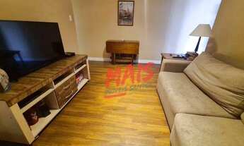 Imagem 2: Apartamento com 2 dormitórios à venda, 77 m² por R$ 480.000,00 - Embaré - Santos/SP