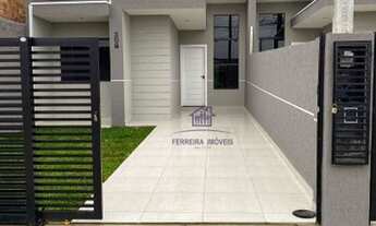 Imagem 1: Casa com 3 dormitórios à venda, 65 m² por R$ 328.000 - Nações - Fazenda Rio Grande/PR