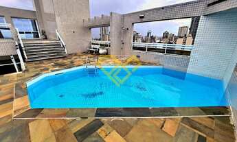 Imagem 1: Cobertura à venda, 3 quartos, 3 suítes, 7 vagas, Boqueirão - Santos/SP