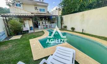 Imagem 2: Agilize Consultoria Imobiliária tem Excelente casa com 3 suítes e piscina no Jardim Guanab